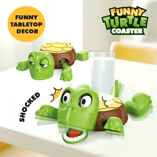 Turtle Cup Holder, Funny Expression, Turtle Drink Coaster Holder - ZenGoods