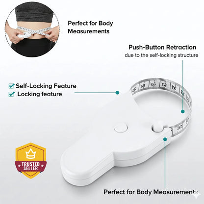 Body Measuring Tape With Lock Pin