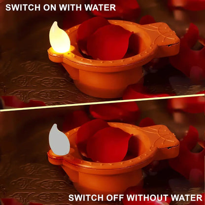 Water Diyas for Decoration | Kids & Pets Friendly