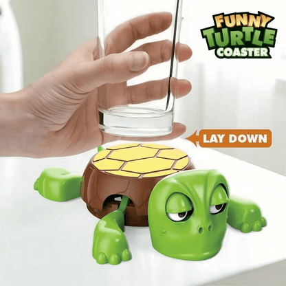 Turtle Cup Holder, Funny Expression, Turtle Drink Coaster Holder - ZenGoods