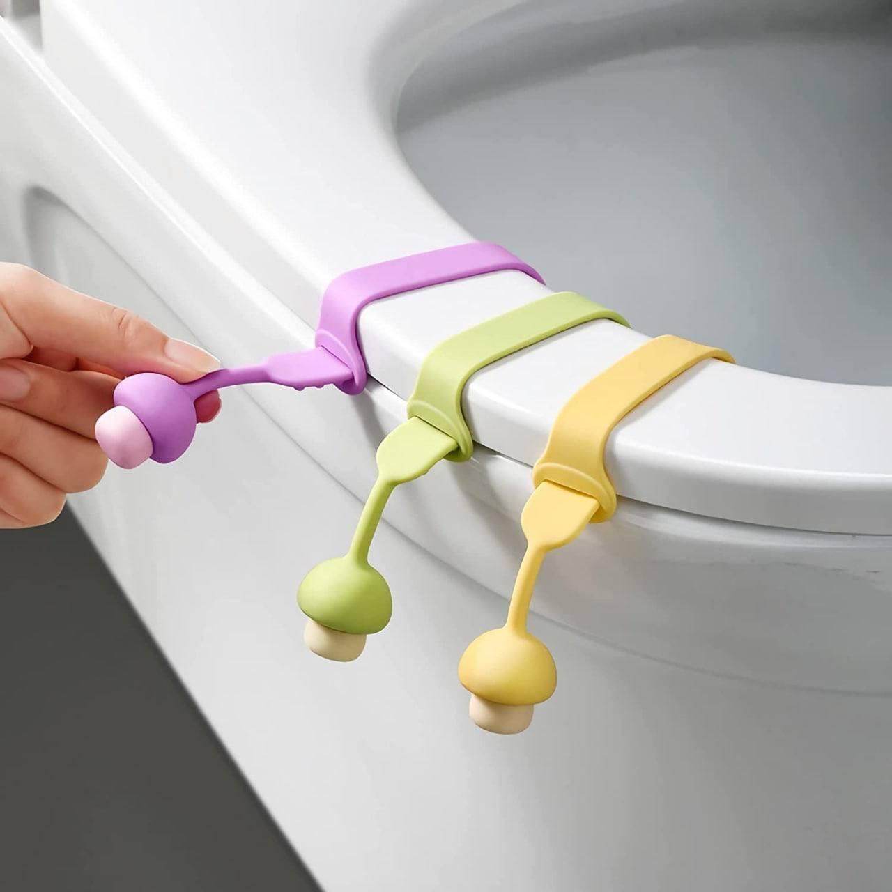 Silicone Toilet Seat Lifter Pack of 4 - ZenGoods