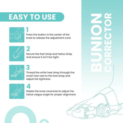 Bunion Splint Pad,Toe Straightener Bunion Corrector - ZenGoods