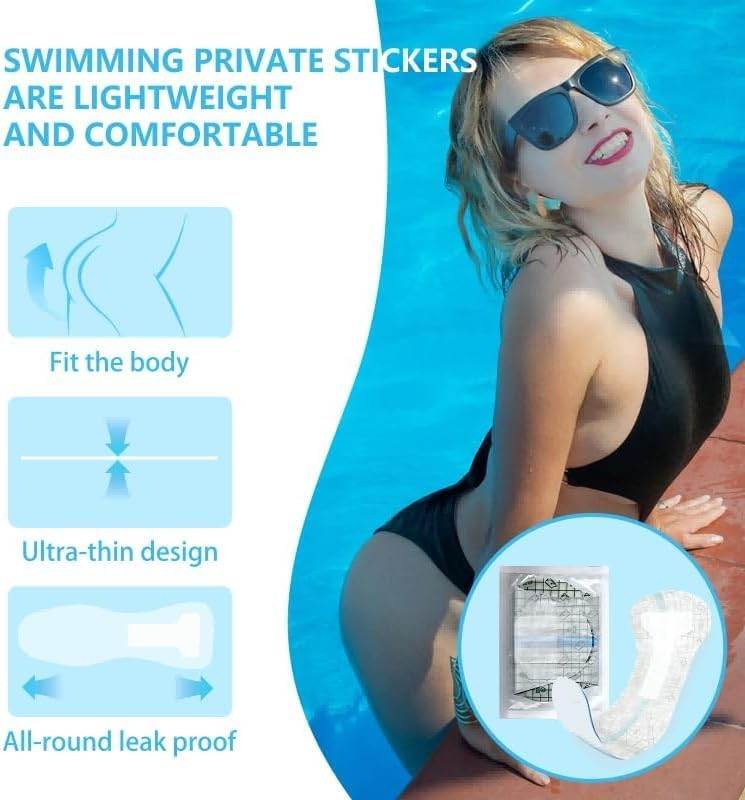 Women's Waterproof Swimming Stickers | Dirt Prevention for Daily Activities | Pack Of 7 - ZenGoods