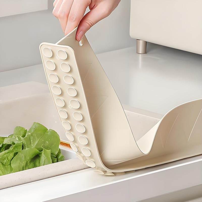 Sink Anti-Splash Baffle | Silicone Suction Cup - ZenGoods