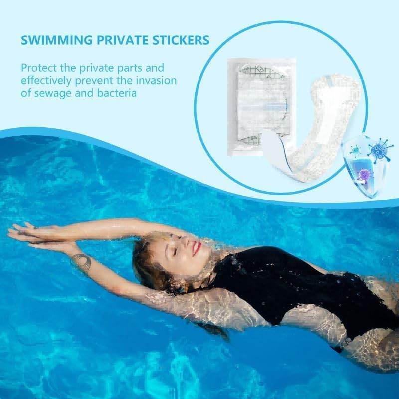 Women's Waterproof Swimming Stickers | Dirt Prevention for Daily Activities | Pack Of 7 - ZenGoods