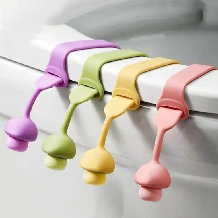 Silicone Toilet Seat Lifter Pack of 4 - ZenGoods