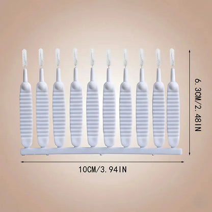 Shower Nozzle Cleaning Brush | Mini Gap Cleaning | Pack Of 10