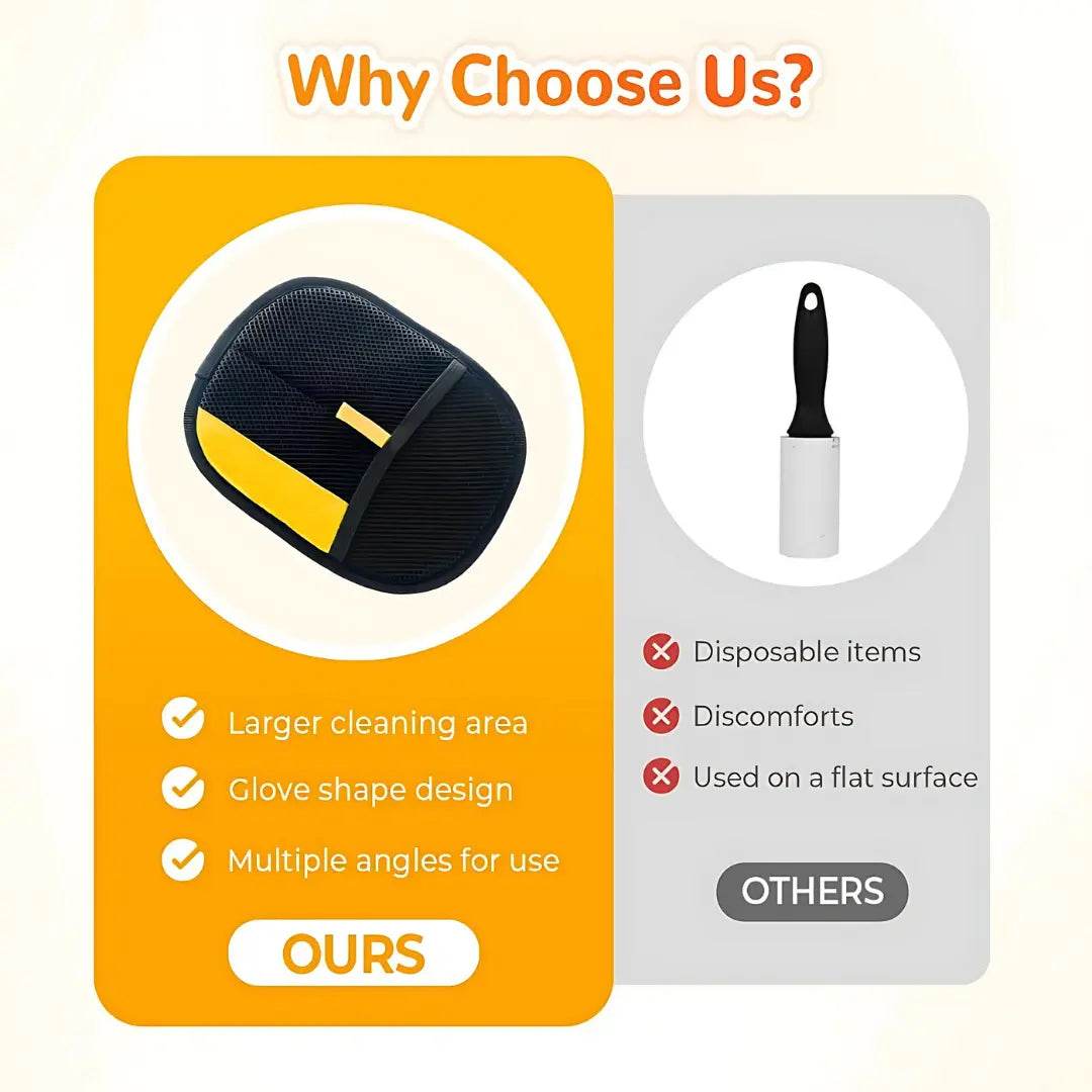 Pet Hair Removal Gloves - ZenGoods