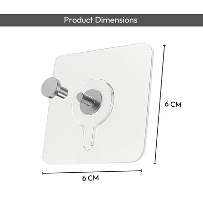 Photo Frame Hooks for Wall Without Drilling | Pack of 10 - ZenGoods