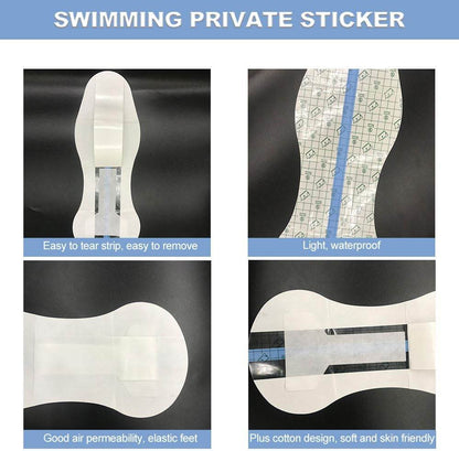 Women's Waterproof Swimming Stickers | Dirt Prevention for Daily Activities | Pack Of 7 - ZenGoods
