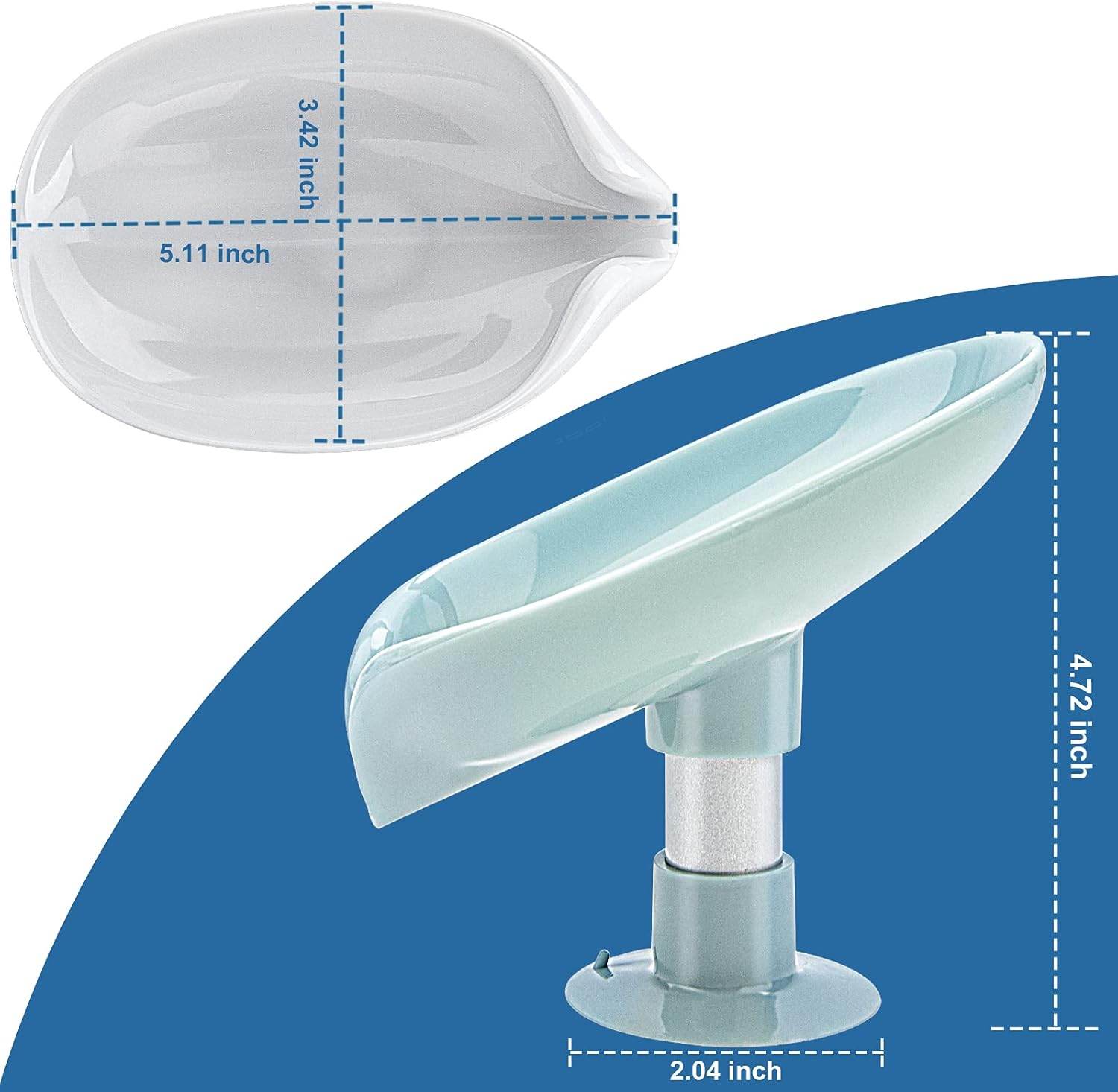 Soap Holder Leaf-Shape - ZenGoods