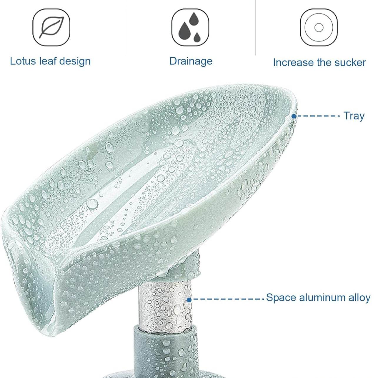 Soap Holder Leaf-Shape - ZenGoods