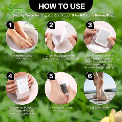 Detox Patches New Formula (Pack of 10) - ZenGoods