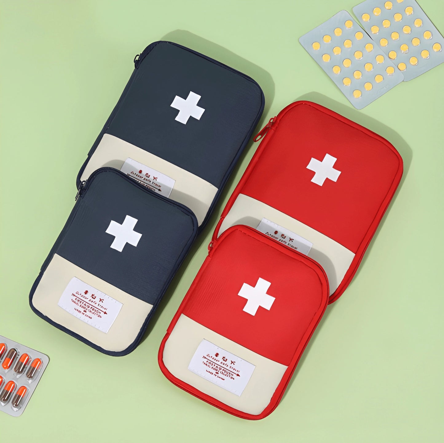 Mini Portable Medical Bag for Outdoor Camping Hiking Home Travel Emergency