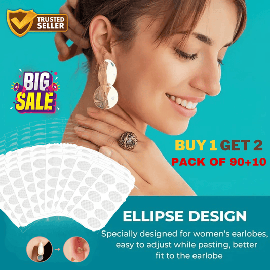 Premium Earlobe Support Patches (100 PCS)