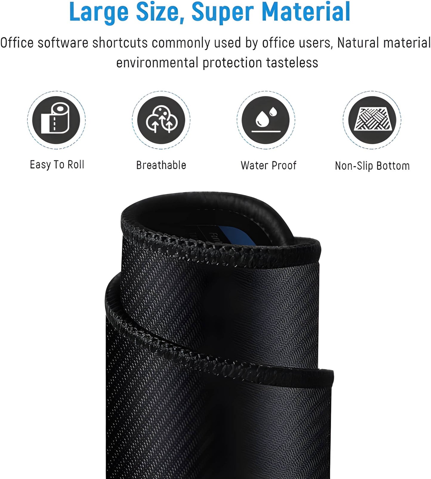 Anti-slip Keyboard Pad with Shortcut Key Patterns