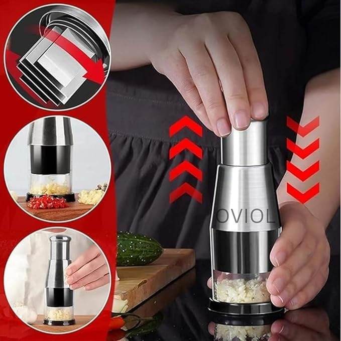 Garlic Crusher Garlic Chopper for Kitchen - ZenGoods