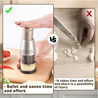 Garlic Crusher Garlic Chopper for Kitchen - ZenGoods